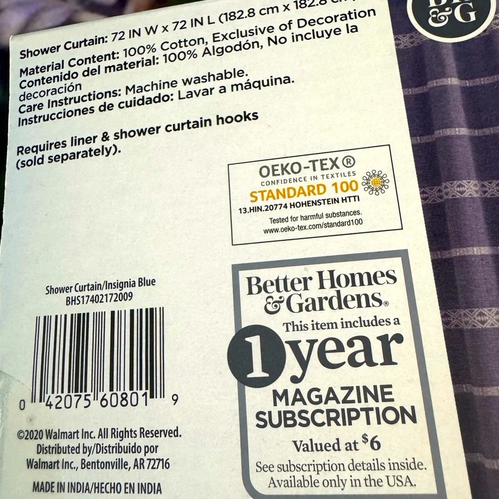 Better Homes And Gardens chambray decorative